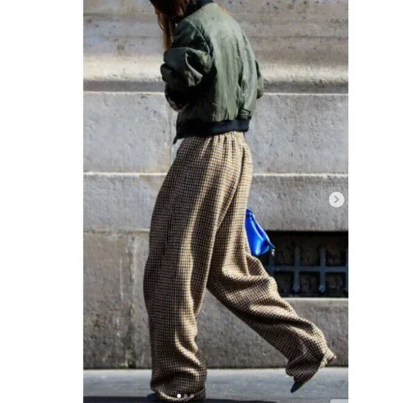Roucha Plaid Pants